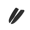 Maxton - LAME DU PARE CHOCS ARRIERE Mercedes CLA A45 AMG C117 Facelift Noir Brillant