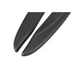 Maxton - LAME DU PARE CHOCS ARRIERE Mercedes CLA A45 AMG C117 Facelift Noir Brillant