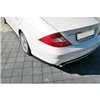 Maxton - LAME DU PARE CHOCS ARRIERE Mercedes CLS C219 55AMG Noir Brillant