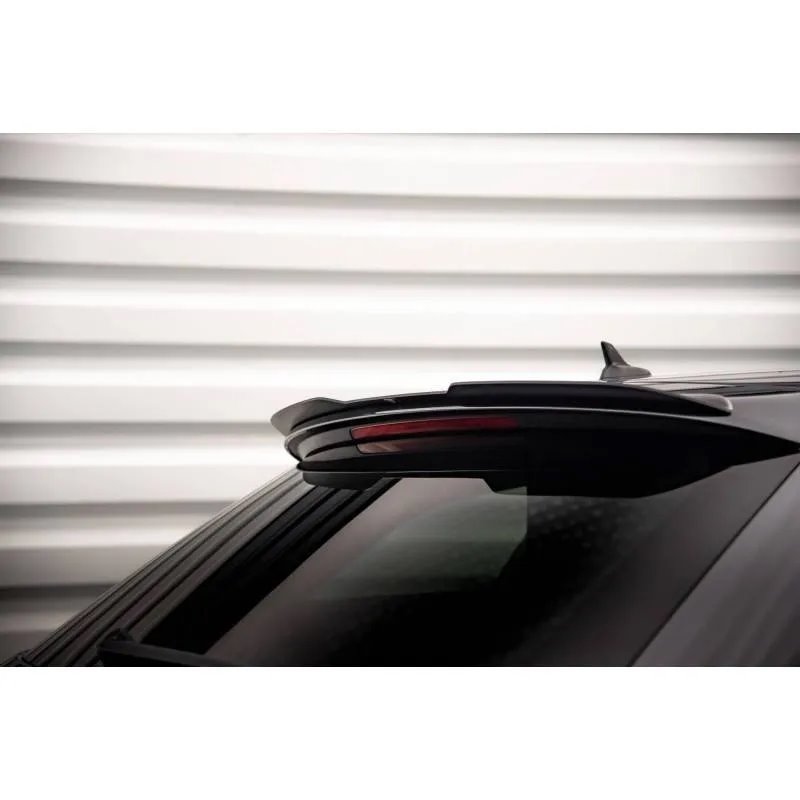 Maxton - SPOILER CAP V.1 Audi A6 C7 Avant Noir Brillant