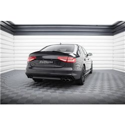 Maxton - Becquet Audi S4 B8 FL Sedan Noir Brillant