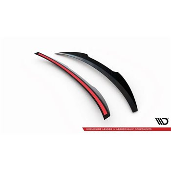 Maxton - Becquet Audi S4 B8 FL Sedan Noir Brillant