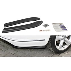 Maxton - LAME DU PARE CHOCS ARRIERE Volkswagen Passat R-Line B7 Variant Noir Brillant