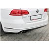 Maxton - LAME DU PARE CHOCS ARRIERE Volkswagen Passat R-Line B7 Variant Noir Brillant