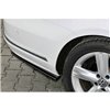 Maxton - LAME DU PARE CHOCS ARRIERE Volkswagen Passat R-Line B7 Variant Noir Brillant