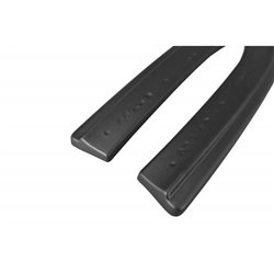 Maxton - LAME DU PARE CHOCS ARRIERE Volkswagen Passat R-Line B7 Variant Noir Brillant