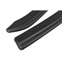 Maxton - LAME DU PARE CHOCS ARRIERE Volkswagen Passat R-Line B7 Variant Noir Brillant