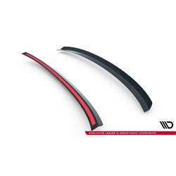 Maxton - Becquet V.2 Audi S4 / A4 Standard / S-Line / Competition Sedan B9 / B9 Facelift Noir Brillant