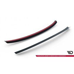 Maxton - Becquet V.2 Audi S4 / A4 Standard / S-Line / Competition Sedan B9 / B9 Facelift Noir Brillant