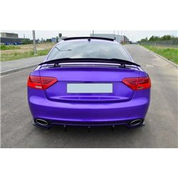 Maxton - SPOILER CAP Audi RS5 Mk1 (8T) Facelift Noir Brillant