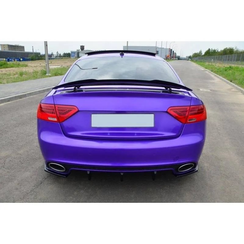 Maxton - SPOILER CAP Audi RS5 Mk1 (8T) Facelift Noir Brillant
