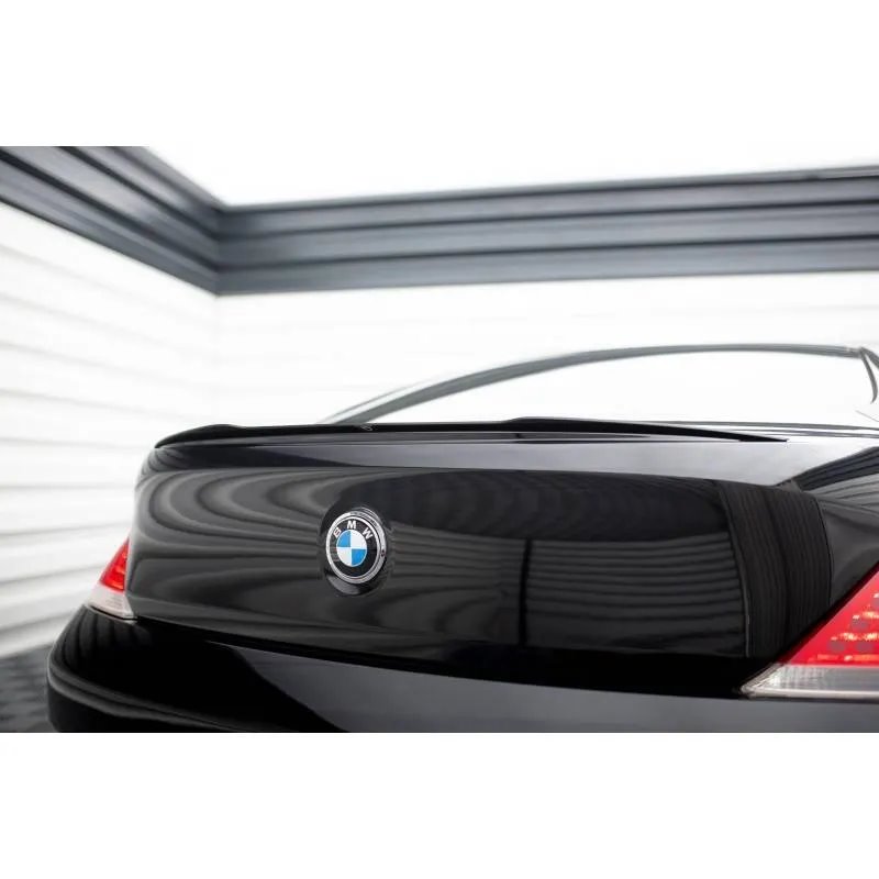 Maxton - SPOILER CAP BMW M6 / 6 E63 Noir Brillant