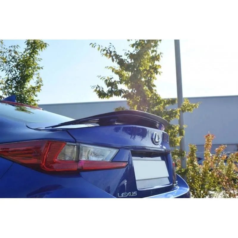 Maxton - SPOILER CAP Lexus RC F Noir Brillant