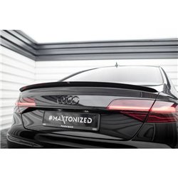 Maxton - Spoiler Cap Audi A8 D4 Noir Brillant