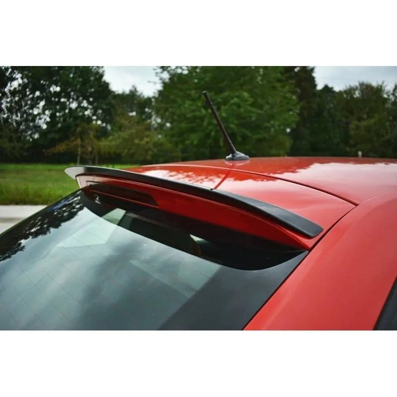 Maxton - Spoiler Cap Skoda Rapid Spaceback Noir Brillant