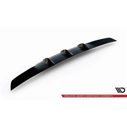 Maxton - RAJOUT DU PARE-CHOCS ARRIERE Mercedes C-Class Sedan / Estate W205 / S205 63AMG Noir Brillant