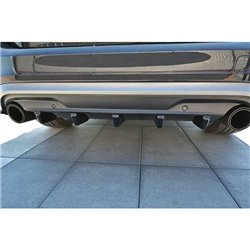 Maxton - RAJOUT DU PARE-CHOCS ARRIERE Volvo V60 Polestar Facelift Noir Brillant
