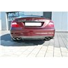 Maxton - RAJOUT DU PARE-CHOCS ARRIERE Mercedes CLS C219 55AMG Noir Brillant
