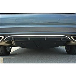 Maxton - RAJOUT DU PARE-CHOCS ARRIERE Mercedes - Benz E Coupe / Cabrio C207 Facelift / A207 Facelit Noir Brillant