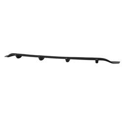 Maxton - RAJOUT DU PARE-CHOCS ARRIERE Mercedes - Benz E Coupe / Cabrio C207 Facelift / A207 Facelit Noir Brillant