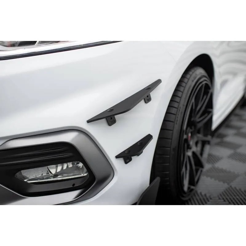 Maxton - Ailes de pare-chocs avant (Canards) Ford Fiesta Mk8 ST/ ST-Line