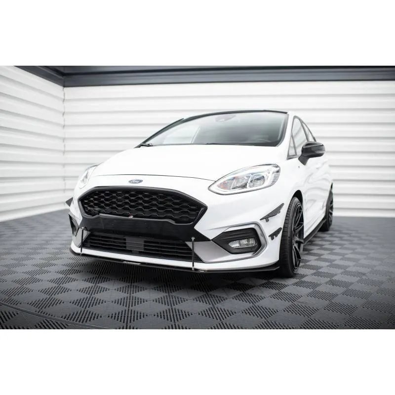 Maxton - Sport Lame Du Pare-Chocs V.2 Ford Fiesta Mk8 ST / ST-Line ABS