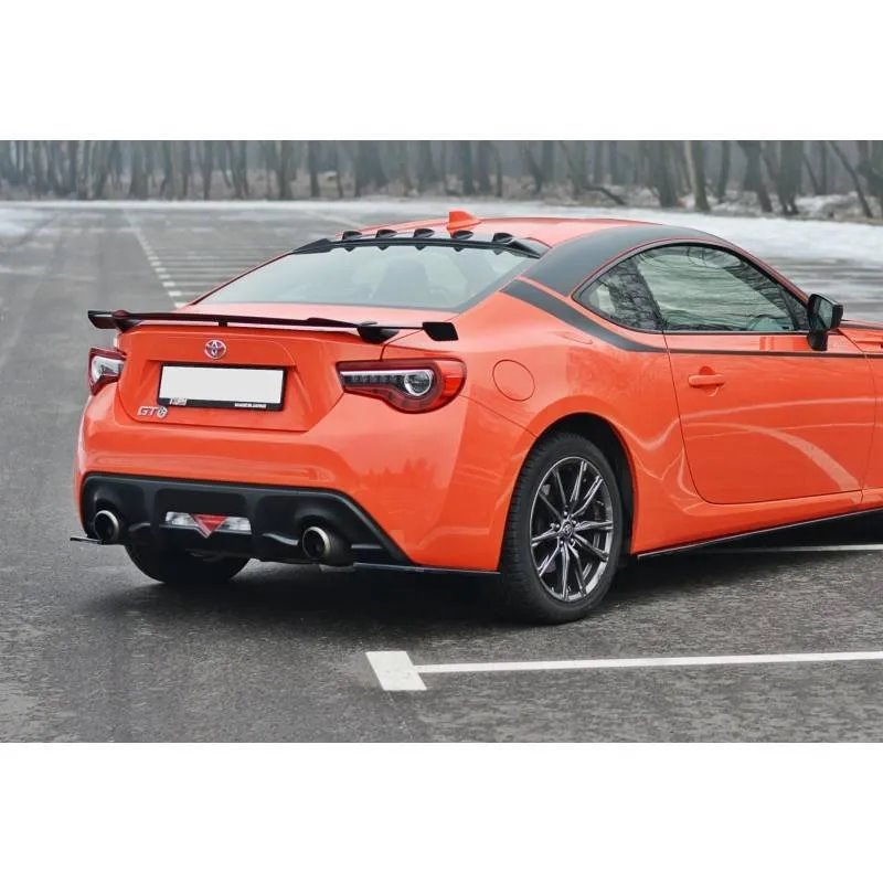 Maxton - Rear Side Splitters V.1 Toyota GT86 Facelift Noir Brillant