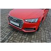 Maxton - Lame Pare-Chocs Avant V.1 Audi A4 B9 S-Line Look Carbone