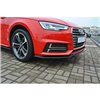 Maxton - Lame Pare-Chocs Avant V.1 Audi A4 B9 S-Line Look Carbone