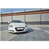 Maxton - LAME DU PARE-CHOCS AVANT / SPLITTER V.1 HONDA CR-Z Noir Brillant