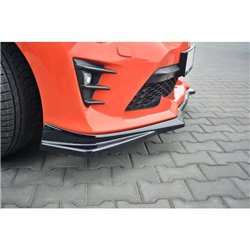 Maxton - Lame Du Pare-Chocs Avant V.2 Toyota GT86 Facelift TextuRouge