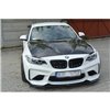 Maxton - Lame Du Pare-Chocs Avant BMW M2 (F87) COUPÉ Noir Brillant