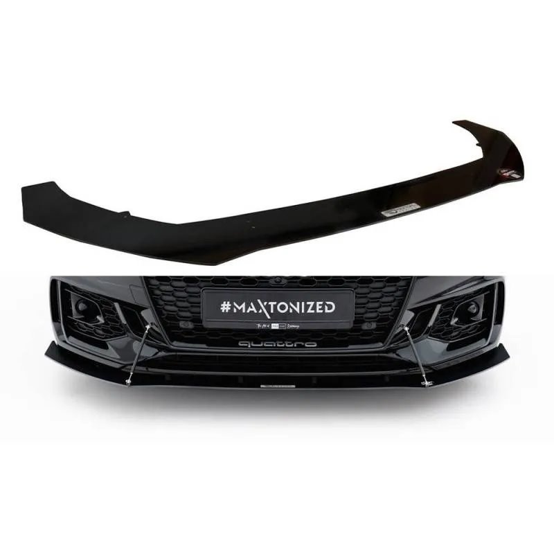 Maxton - Sport Lame Du Pare-Chocs Avant V.1 Audi RS5 Coupe / Sportback F5