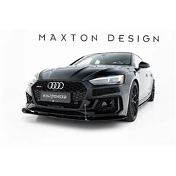 Maxton - Sport Lame Du Pare-Chocs Avant V.1 Audi RS5 Coupe / Sportback F5 