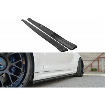 Maxton - SET DES DIFFUSEUR DES BAS DE CAISSE BMW M2 F87 COUPÉ Noir Brillant