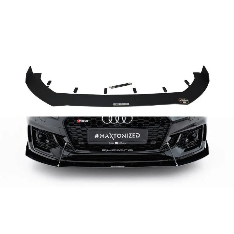 Maxton - Sport Lame Du Pare-Chocs Avant V.2 Audi RS5 Coupe / Sportback F5