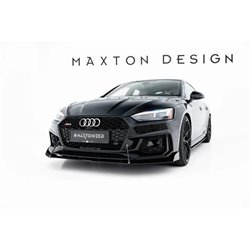 Maxton - Sport Lame Du Pare-Chocs Avant V.2 Audi RS5 Coupe / Sportback F5 