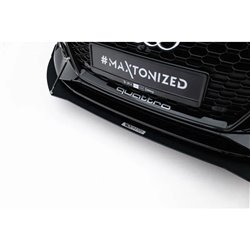 Maxton - Sport Lame Du Pare-Chocs Avant V.2 Audi RS5 Coupe / Sportback F5 