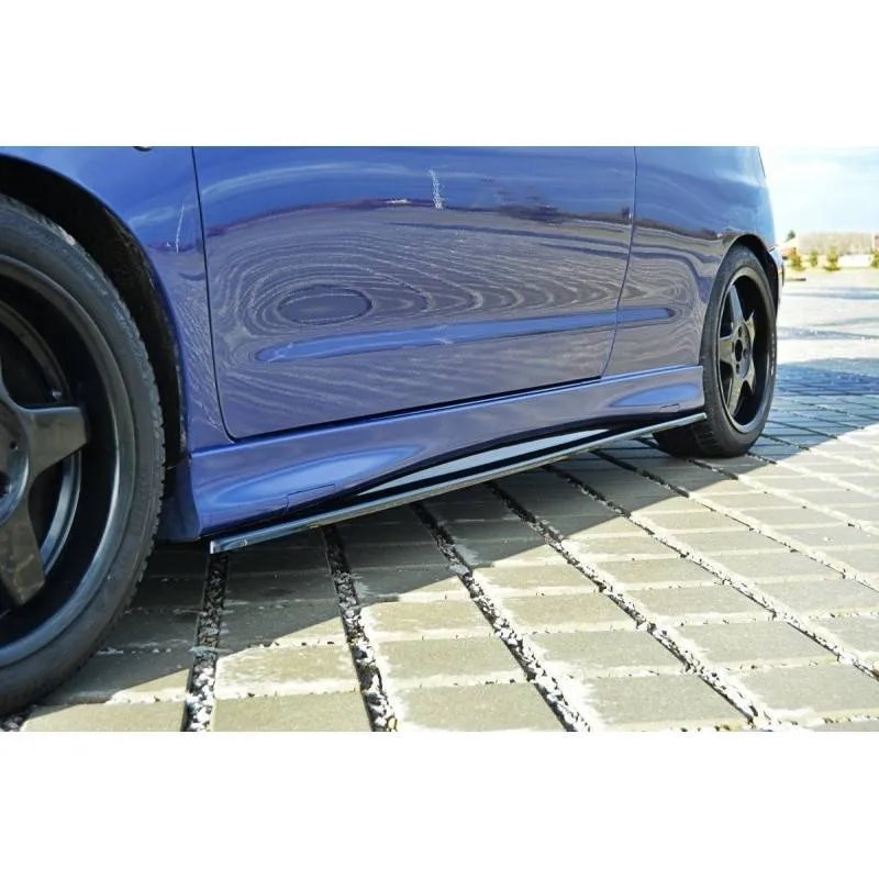 Maxton - SET DES DIFFUSEUR DES BAS DE CAISSE SEAT IBIZA MK2 FACELIFT CUPRA Noir Brillant