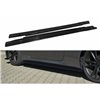 Maxton - SET DES DIFFUSEUR DES BAS DE CAISSE HYUNDAI GENESIS COUPÉ MK.1 Noir Brillant