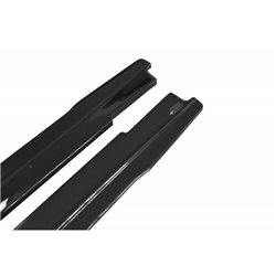 Maxton - SET DES DIFFUSEUR DES BAS DE CAISSE HYUNDAI GENESIS COUPÉ MK.1 Noir Brillant