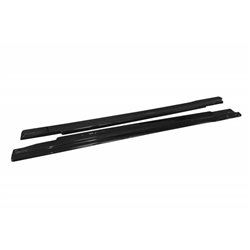 Maxton - SET DES DIFFUSEUR DES BAS DE CAISSE HYUNDAI GENESIS COUPÉ MK.1 Noir Brillant