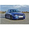 Maxton - LAME DU PARE-CHOCS AVANT / SPLITTER V.1 SEAT IBIZA MK2 FACELIFT CUPRA Noir Brillant