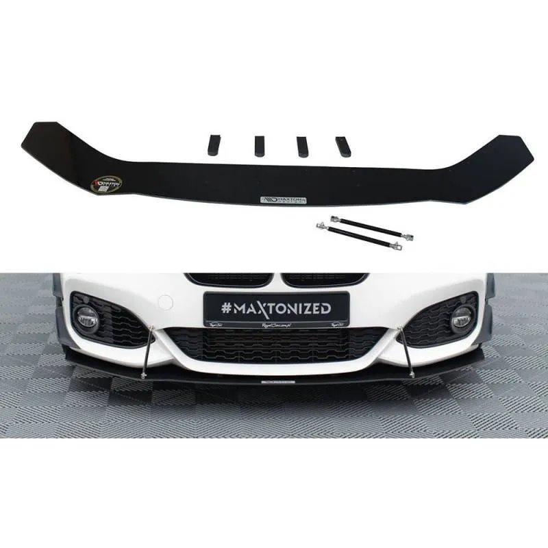 Maxton - SPORT LAME DU PARE-CHOCS AVANT V.1 BMW 1 F20/F21 M-Power FACELIFT