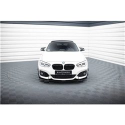 Maxton - SPORT LAME DU PARE-CHOCS AVANT V.1 BMW 1 F20/F21 M-Power FACELIFT 