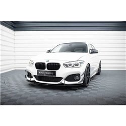 Maxton - SPORT LAME DU PARE-CHOCS AVANT V.1 BMW 1 F20/F21 M-Power FACELIFT 