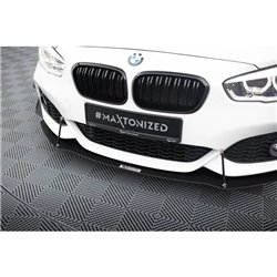 Maxton - SPORT LAME DU PARE-CHOCS AVANT V.1 BMW 1 F20/F21 M-Power FACELIFT 