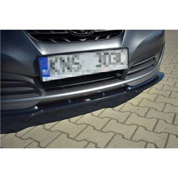 Maxton - LAME DU PARE-CHOCS AVANT / SPLITTER HYUNDAI GENESIS COUPÉ MK.1 Noir Brillant