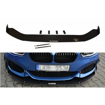 Maxton - SPORT LAME DU PARE-CHOCS AVANT V.2 BMW 1 F20/F21 M-Power FACELIFT