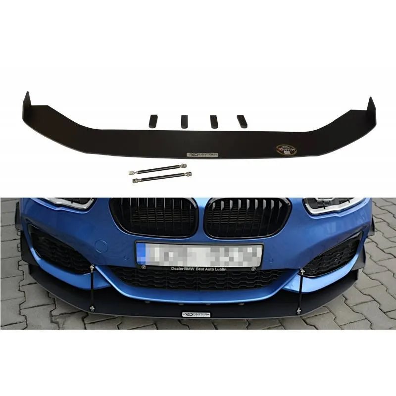 Maxton - SPORT LAME DU PARE-CHOCS AVANT V.2 BMW 1 F20/F21 M-Power FACELIFT